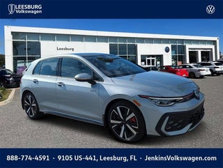 2026 Volkswagen Golf GTI with Alpine Silver Metallic Exterior