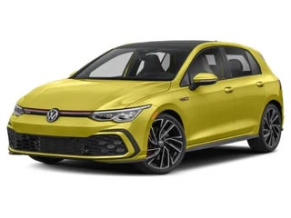 2022 Volkswagen Golf GTI with Pomelo Yellow Metallic Exterior