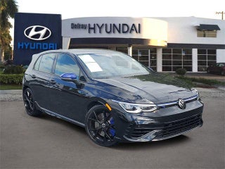 2023 Volkswagen Golf R with Deep Black Pearl Exterior