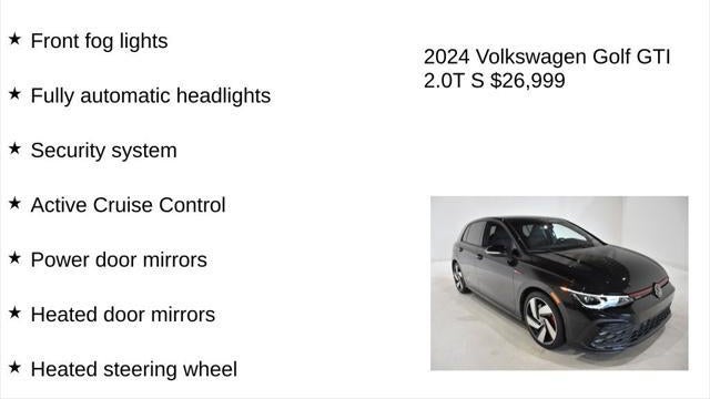 2024 Volkswagen Golf GTI S