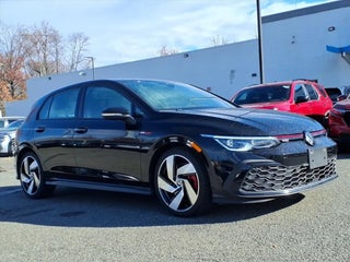 2024 Volkswagen Golf GTI with Mythos Black Metallic Exterior
