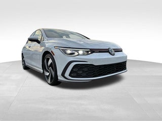 2024 Volkswagen Golf GTI with Opal White Pearl Exterior