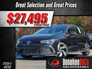 2024 Volkswagen Golf GTI with Deep Black Pearl Exterior