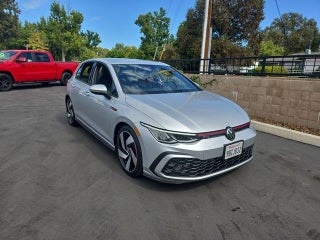 2022 Volkswagen Golf GTI with Reflex Silver Metallic Exterior