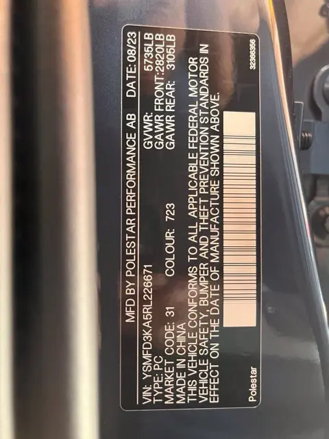 2024 Polestar 2 - $25,496
