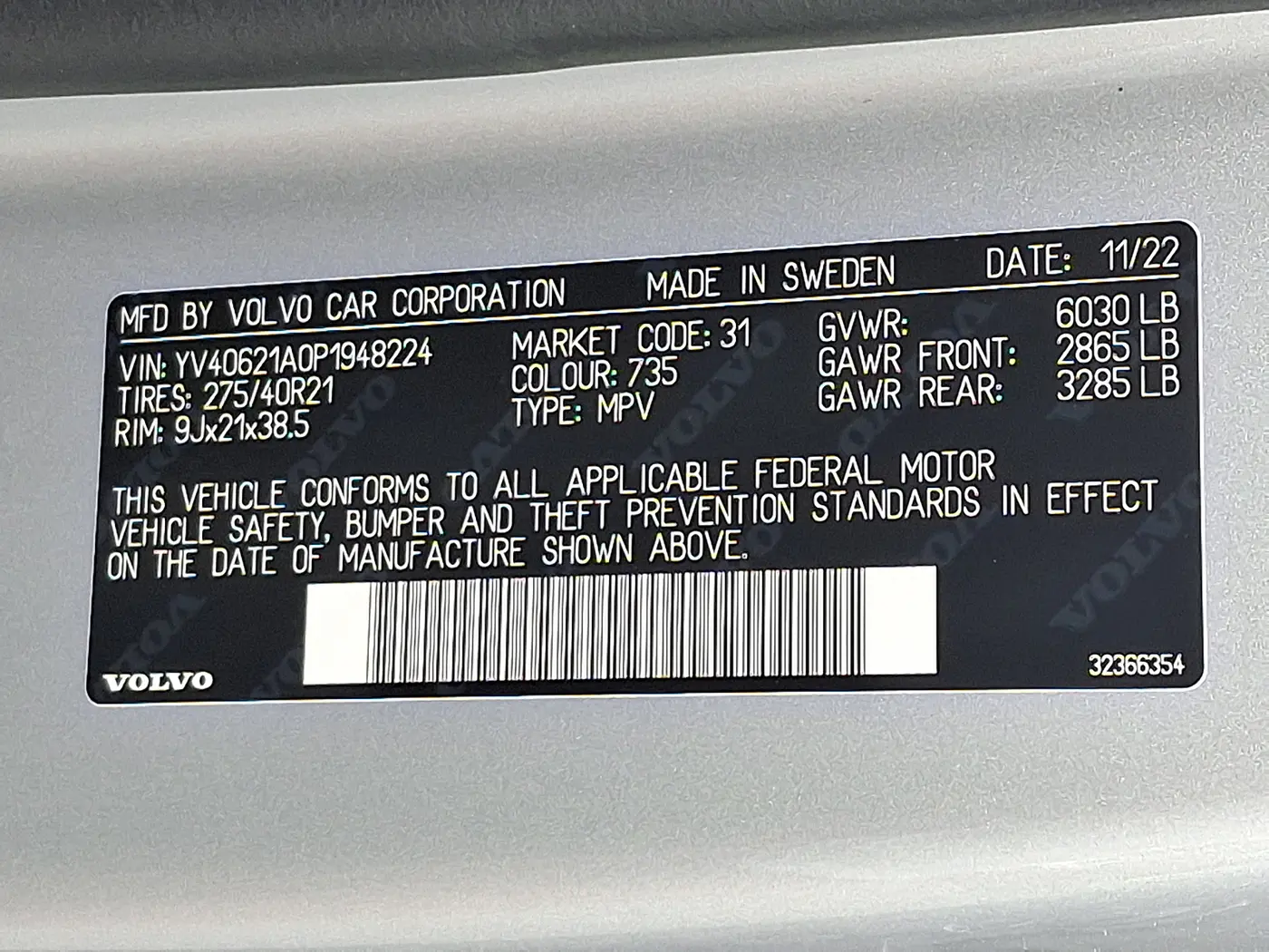 2023 Volvo XC90 - $49,833