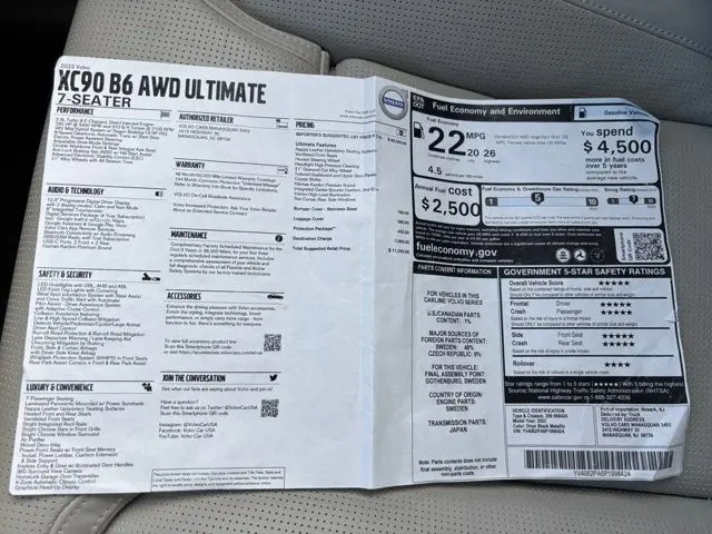 2023 Volvo XC90 - $47,995