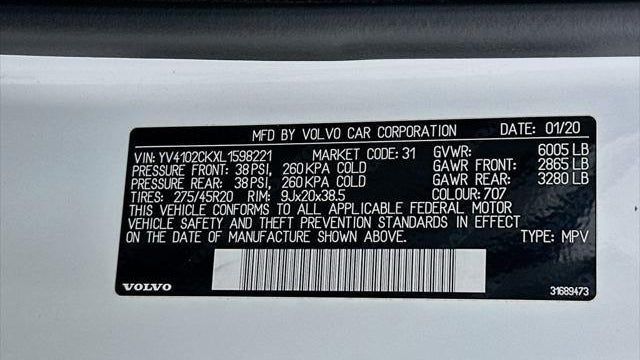 2020 Volvo XC90 T5 Momentum