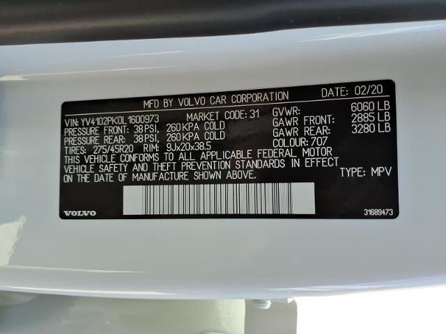 2020 Volvo XC90 - $24,400