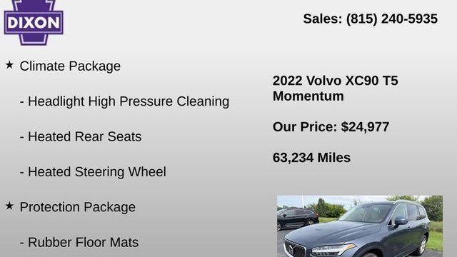 2022 Volvo XC90 T5 Momentum