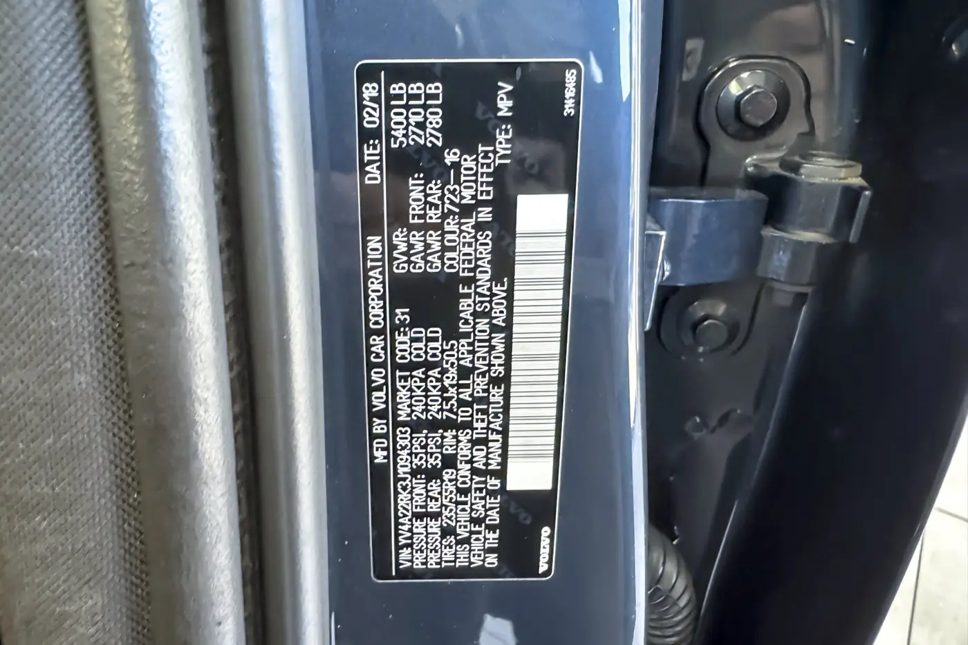 2018 Volvo XC60 - $19,717