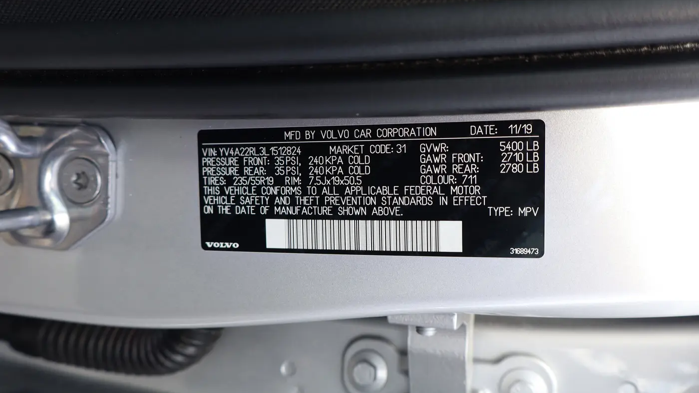 2020 Volvo XC60 T6 Inscription