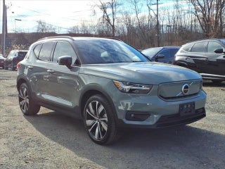 2022 Volvo XC40 Recharge with Sage Green Exterior