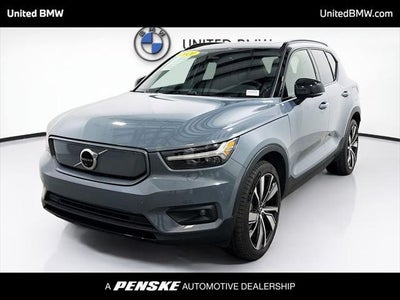 Photo of a 2021 Volvo XC40 Recharge Eawd Pure Electric P8 4DR SUV for sale
