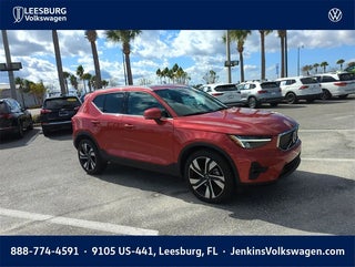 2023 Volvo XC40 with Fusion Red Metallic Exterior