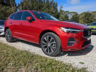 2022 Volvo XC60 with Fusion Red Metallic Exterior