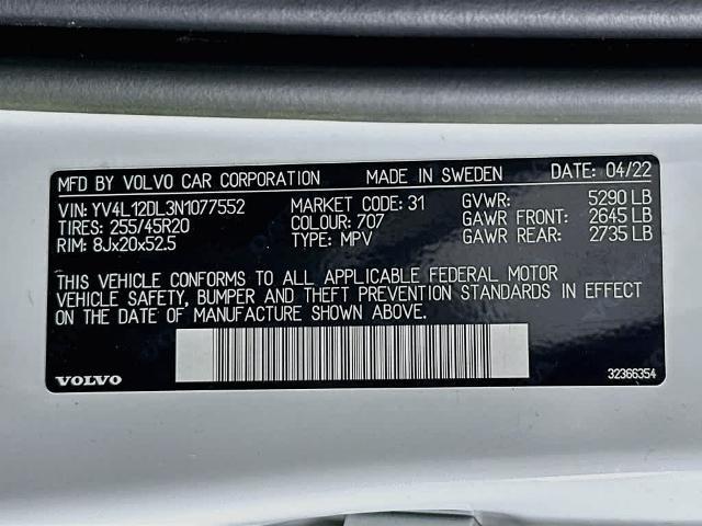 2022 Volvo XC60 - $30,456