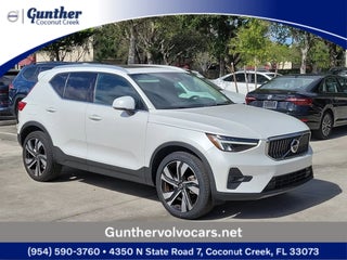 2023 Volvo XC40 with Crystal White Metallic Exterior