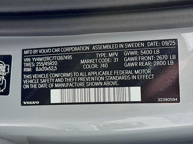 2026 Volvo XC60 - $51,046