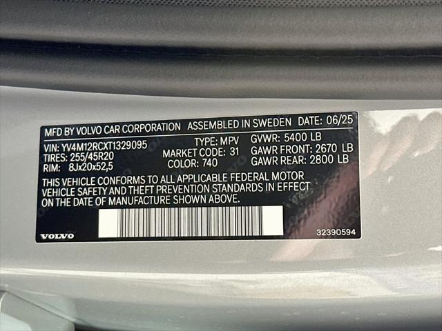 2026 Volvo XC60 - $47,238