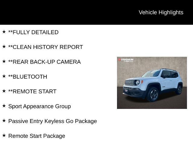 2016 Jeep Renegade - $10,000