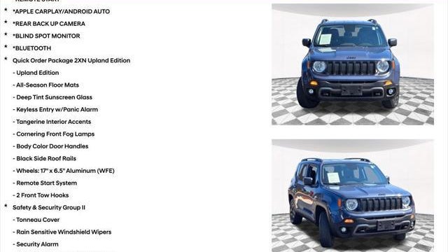 2020 Jeep Renegade Sport