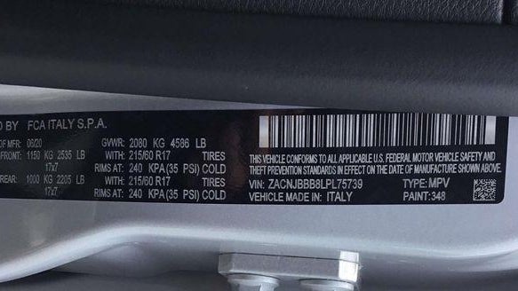 2020 Jeep Renegade Latitude