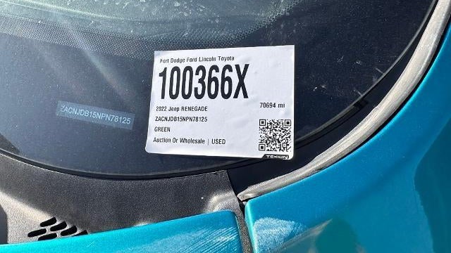 2022 Jeep Renegade (Red) Edition