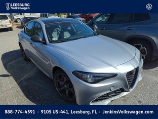 2019 Alfa Romeo Giulia with Silverstone Gray Metallic Exterior