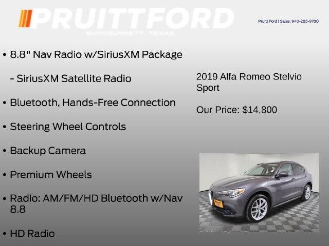 2019 Alfa Romeo Stelvio - $14,800