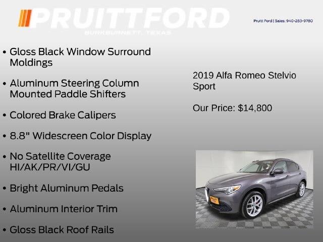 2019 Alfa Romeo Stelvio - $14,800