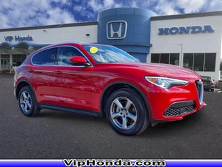 2021 Alfa Romeo Stelvio with Alfa Rosso Exterior